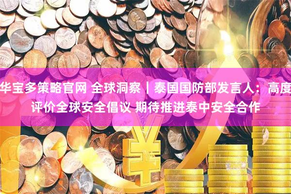 华宝多策略官网 全球洞察｜泰国国防部发言人：高度评价全球安全倡议 期待推进泰中安全合作