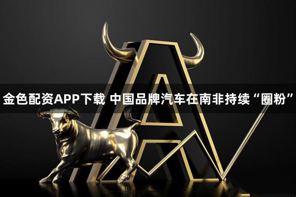 金色配资APP下载 中国品牌汽车在南非持续“圈粉”